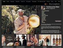 Tablet Screenshot of brucelanghorne.com